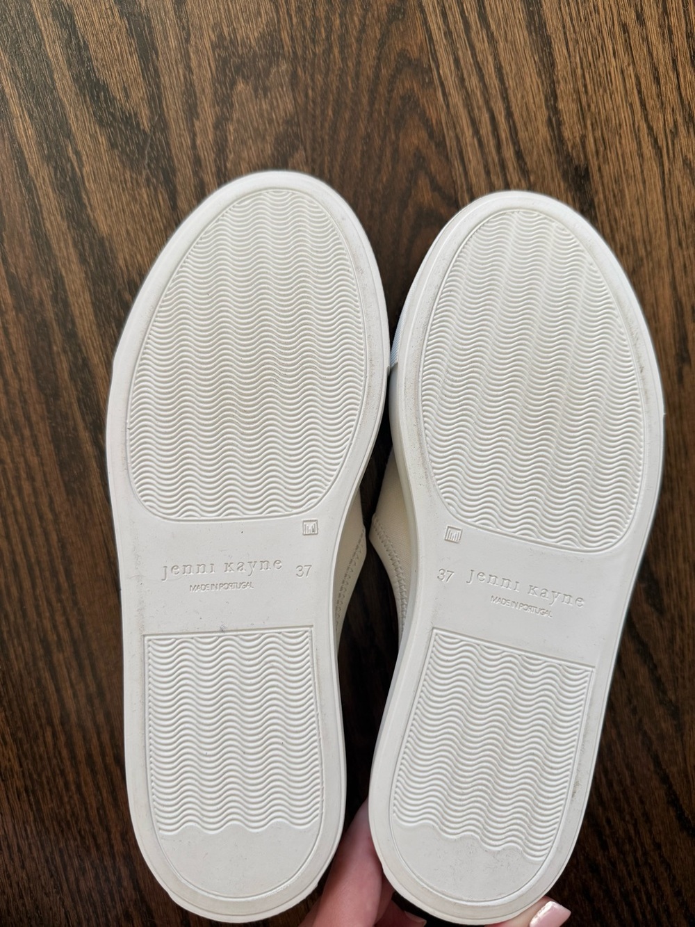 Jenni Kayne Slip-On Canvas Slider Sneakers - White NEW - Picture 6 of 6